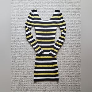 Long-Sleeve Mini Dress